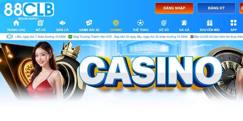Casino Online 88CLB - Thiên Đường Giải Trí Đổi Thưởng Uy Tín 1 Casino Online 88CLB vô cùng nổi bật và thu hút